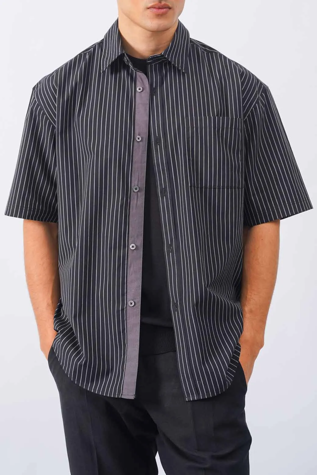 COTTON STRIPED SHIRT