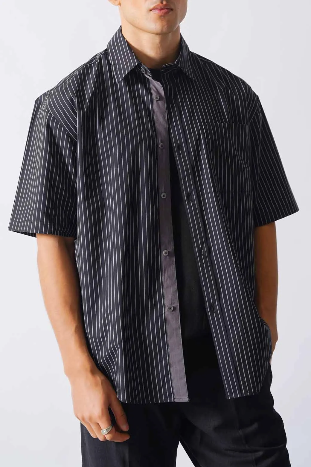 COTTON STRIPED SHIRT