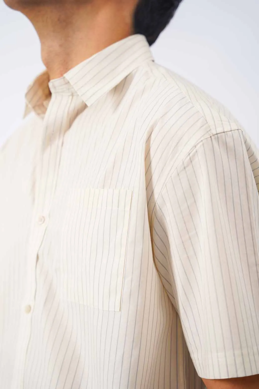 COTTON STRIPED SHIRT