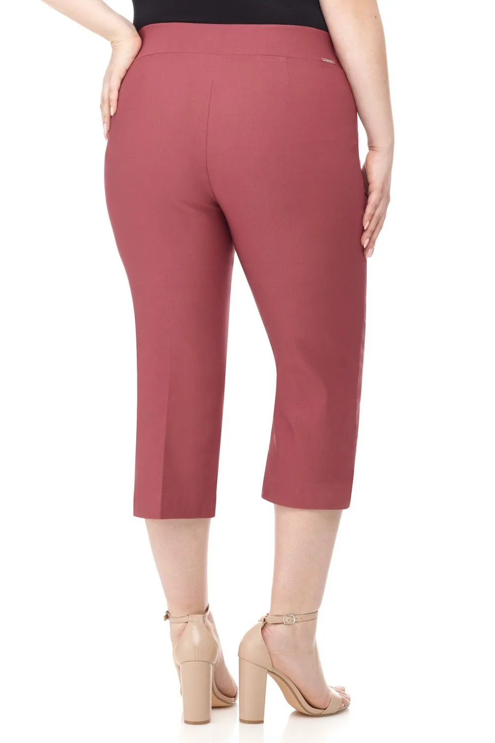 Curvy Capri with Flattering Wide Waistband