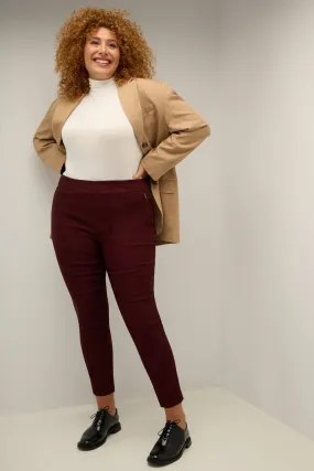 Curvy Tummy Control Work Pants with Real Pockets