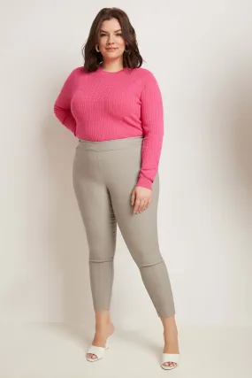 Curvy Tummy Control Work Pants with Real Pockets