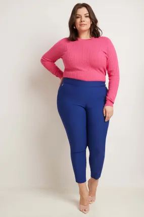 Curvy Tummy Control Work Pants with Real Pockets