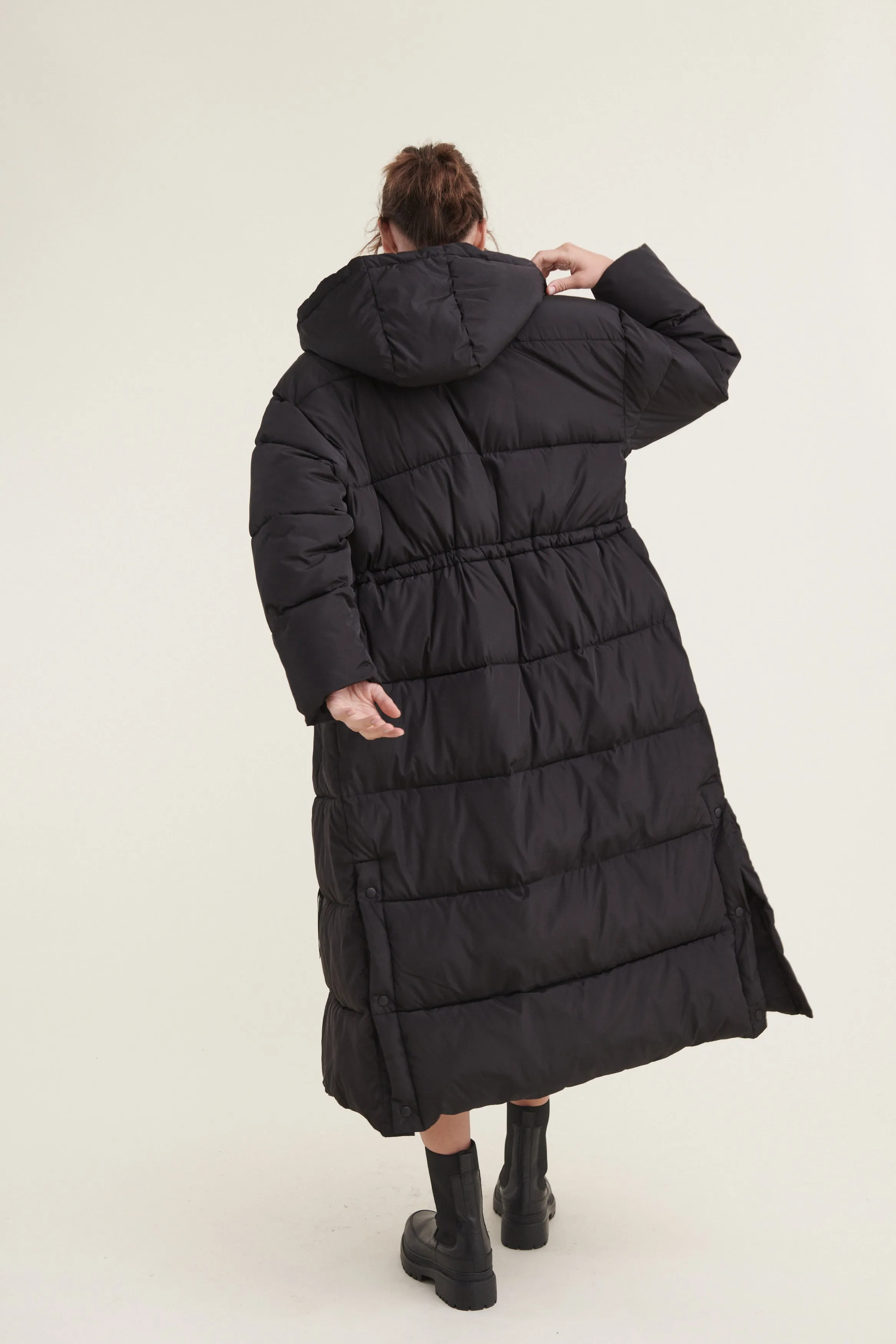 Dagmar Long Coat - Black