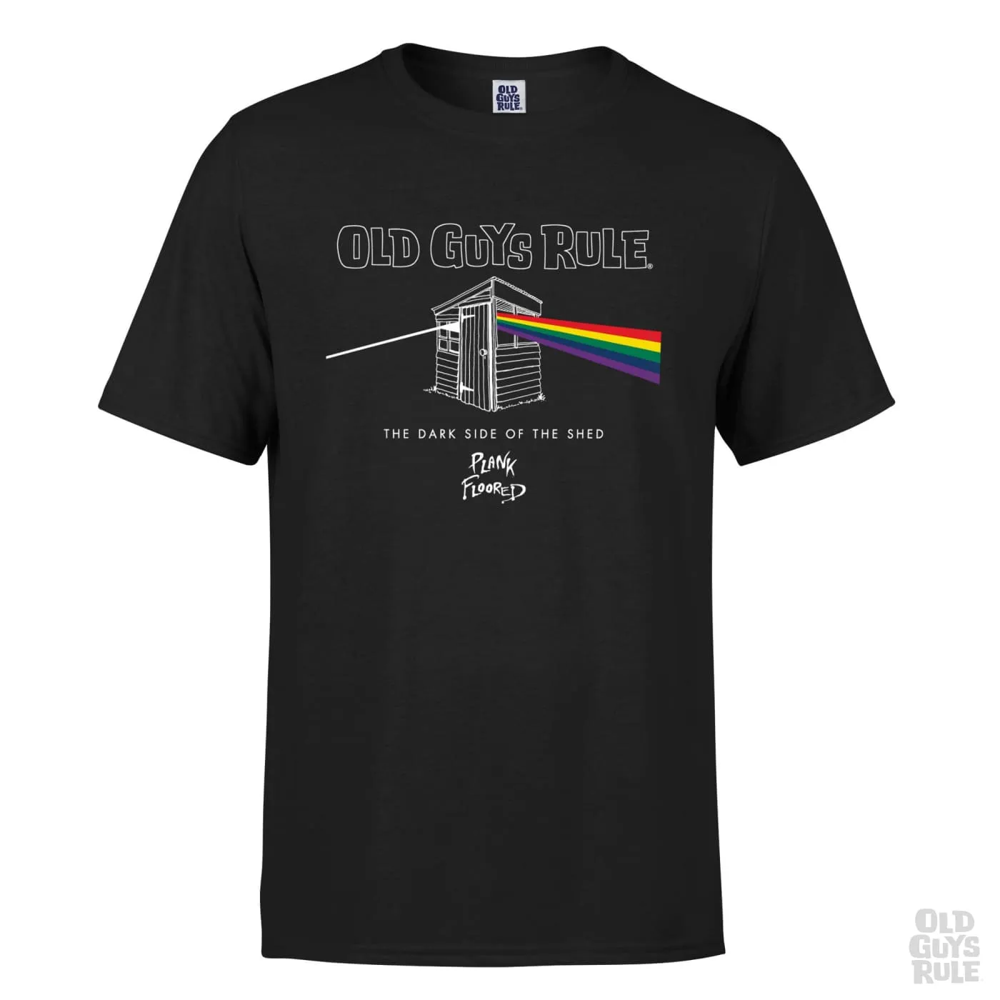 'Dark Side Of The Shed' T-Shirt - Black