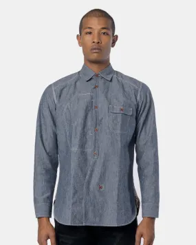 Denim Shirt in Denim Blue