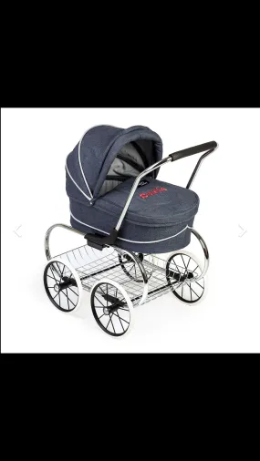 Denim Valco doll stroller