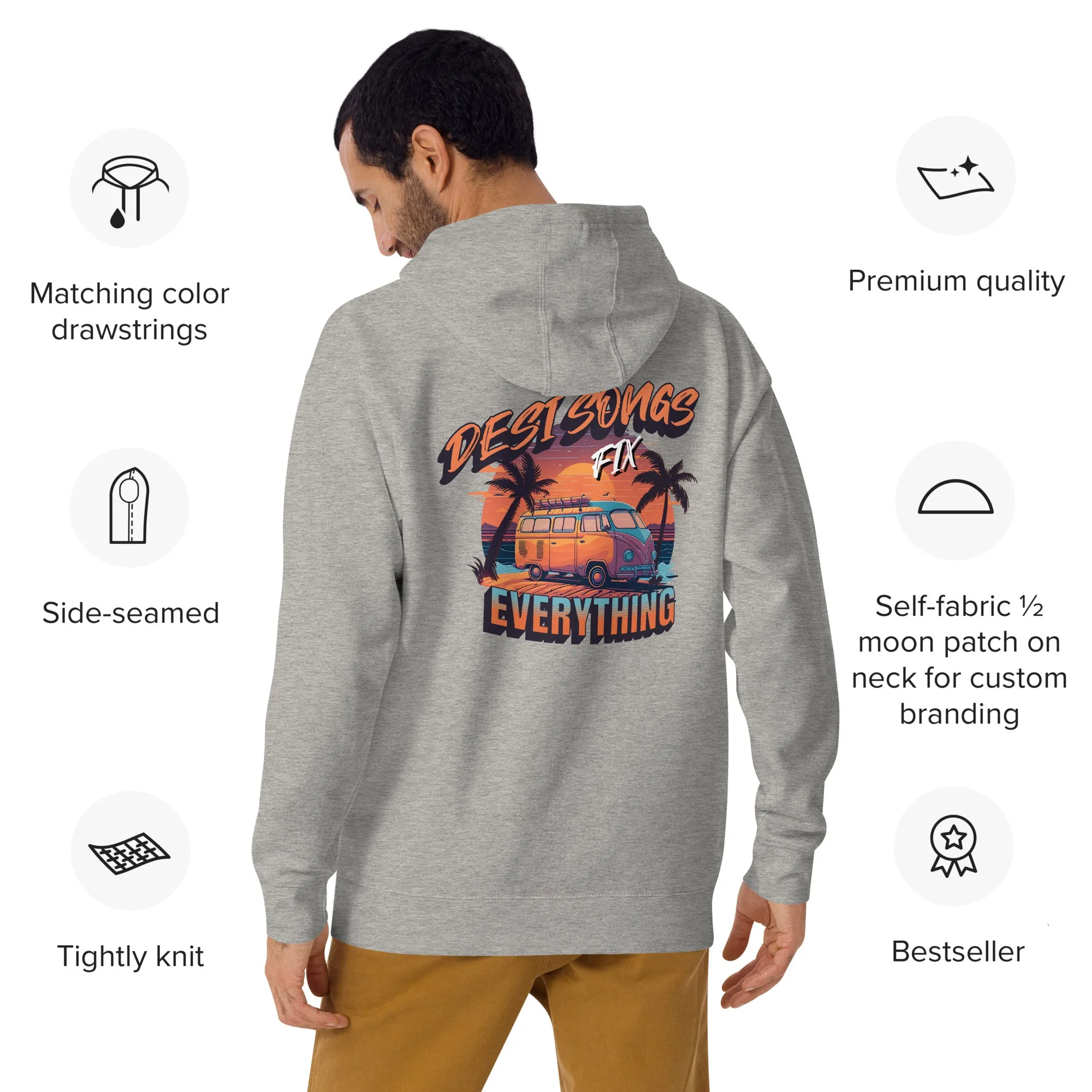 Desi Songs Unisex Hoodie