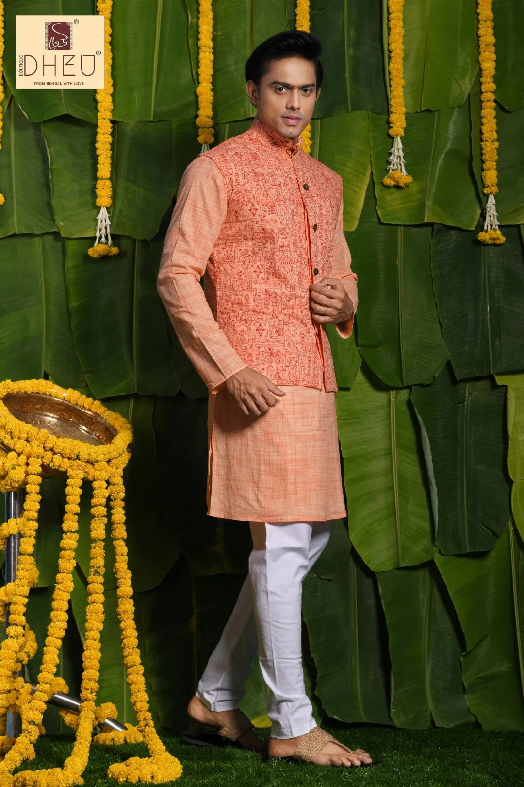 Dheu Designer Kurta - Jacket Set