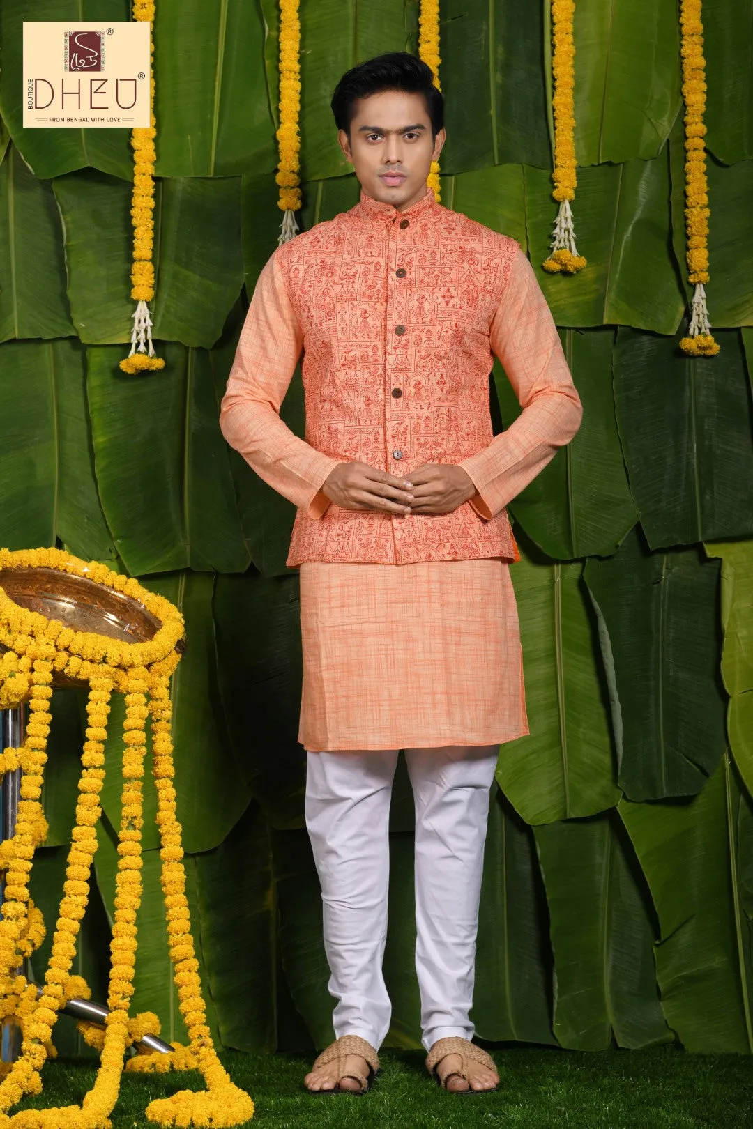 Dheu Designer Kurta - Jacket Set