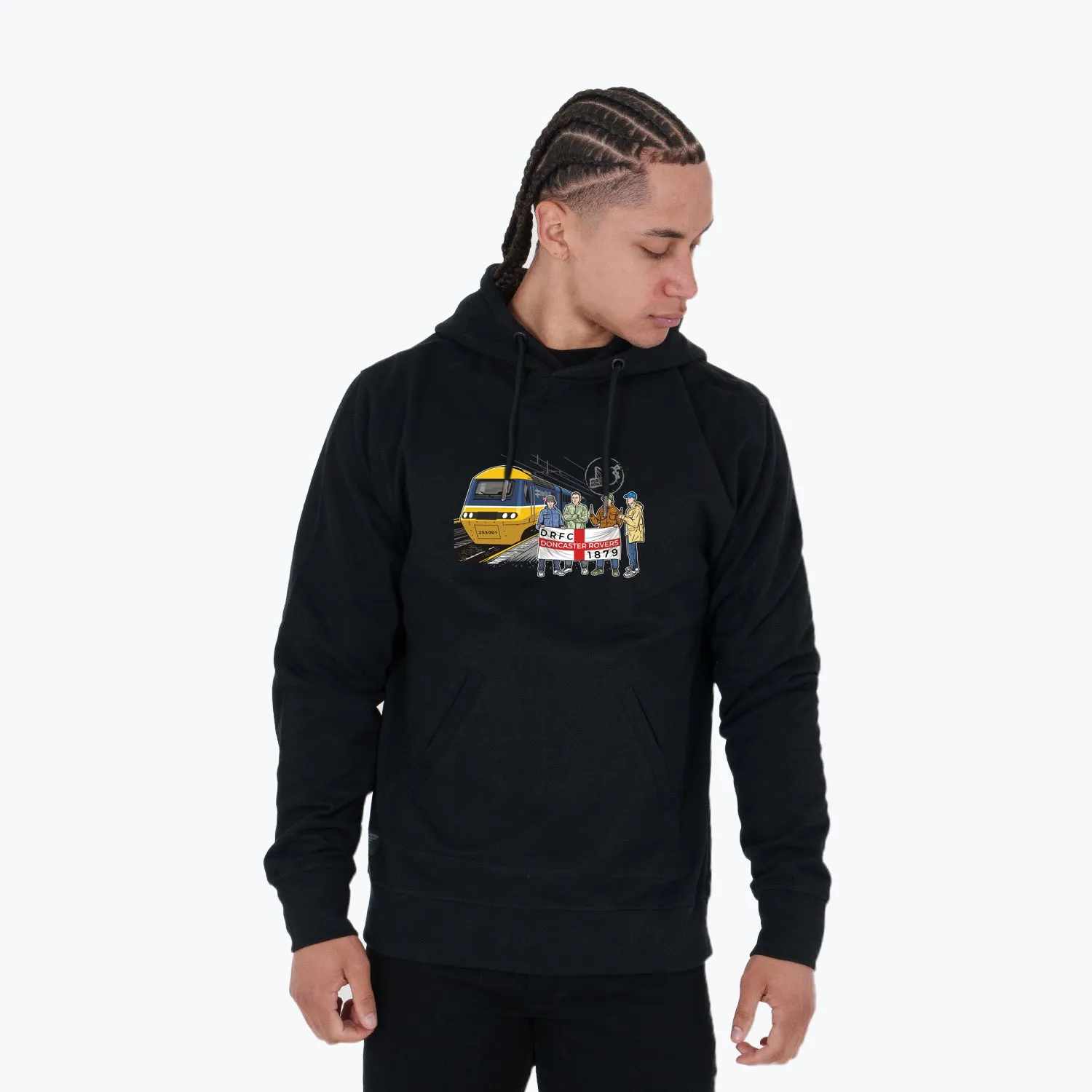 Doncaster Rovers Excursions Hoodie Black