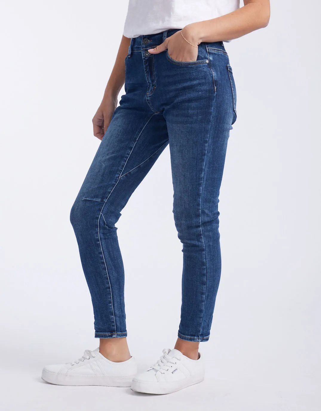 Emma Stretch Jean - Dark Denim