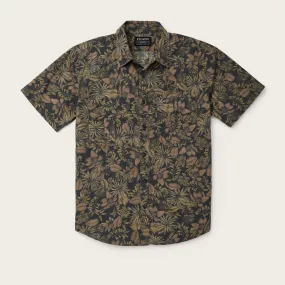 FILSON'S WASHED SHORT SLEEVE FEATHER CLOTH SHIRT