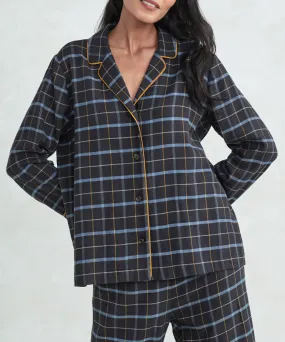 Flannel Pajama Top