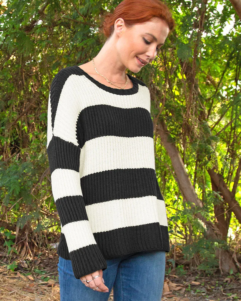 FOSTER STRIPED CREW COTTON