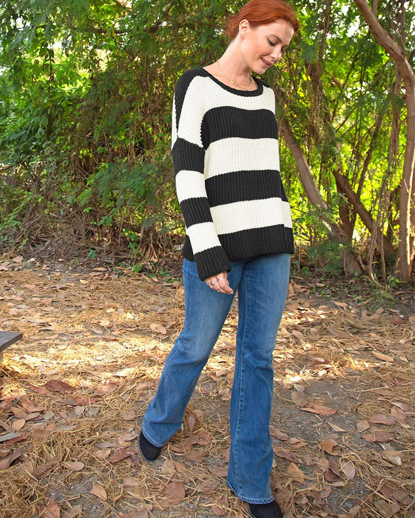 FOSTER STRIPED CREW COTTON