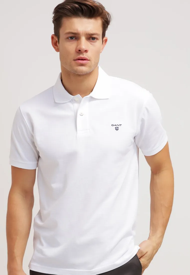 Gant Contrast Collar White Golfer