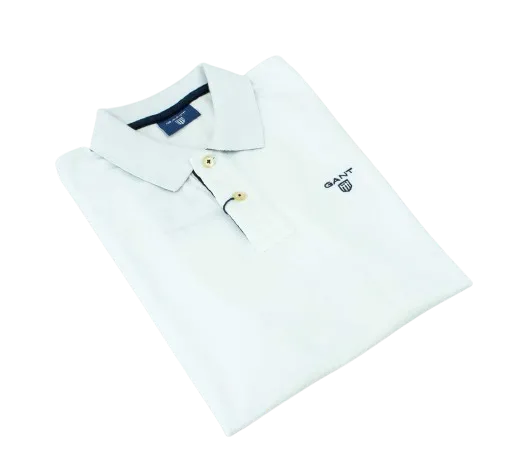 Gant Contrast Collar White Golfer