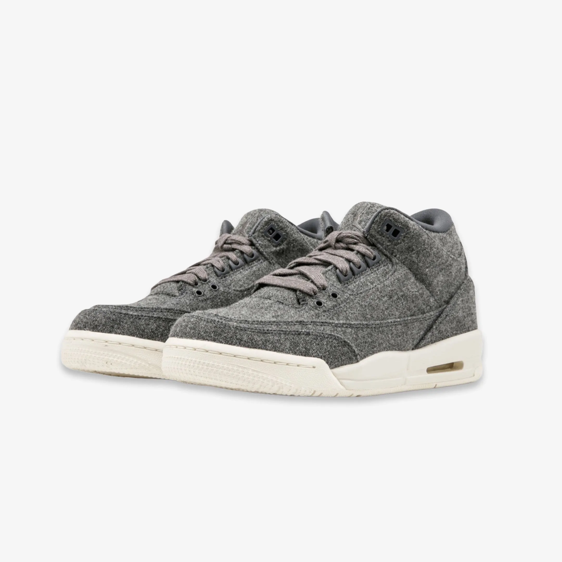 (GS) Air Jordan 3 Retro Wool 'Dark Grey' (2016) 861427-004