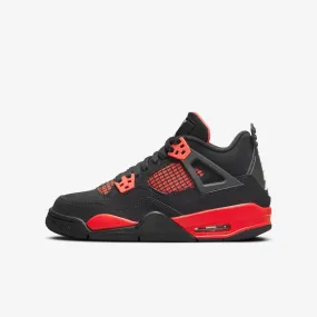 (GS) Air Jordan 4 Retro 'Red Thunder' (2022) 408452-016