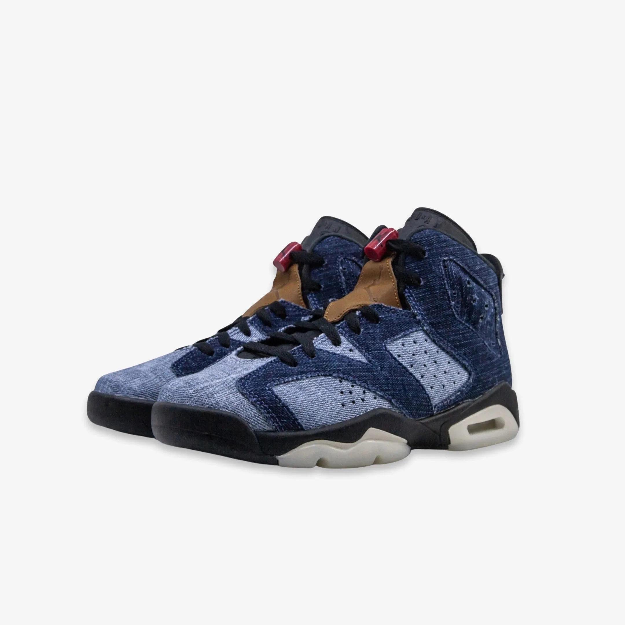 (GS) Air Jordan 6 Retro 'Washed Denim' (2019) CV5489-401