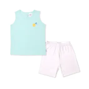 Happy Go Hatchling Bamboo Toddler Sleeveless Set (Green)