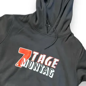 Heavy Hoodie schwarz Sieben Tage Montag