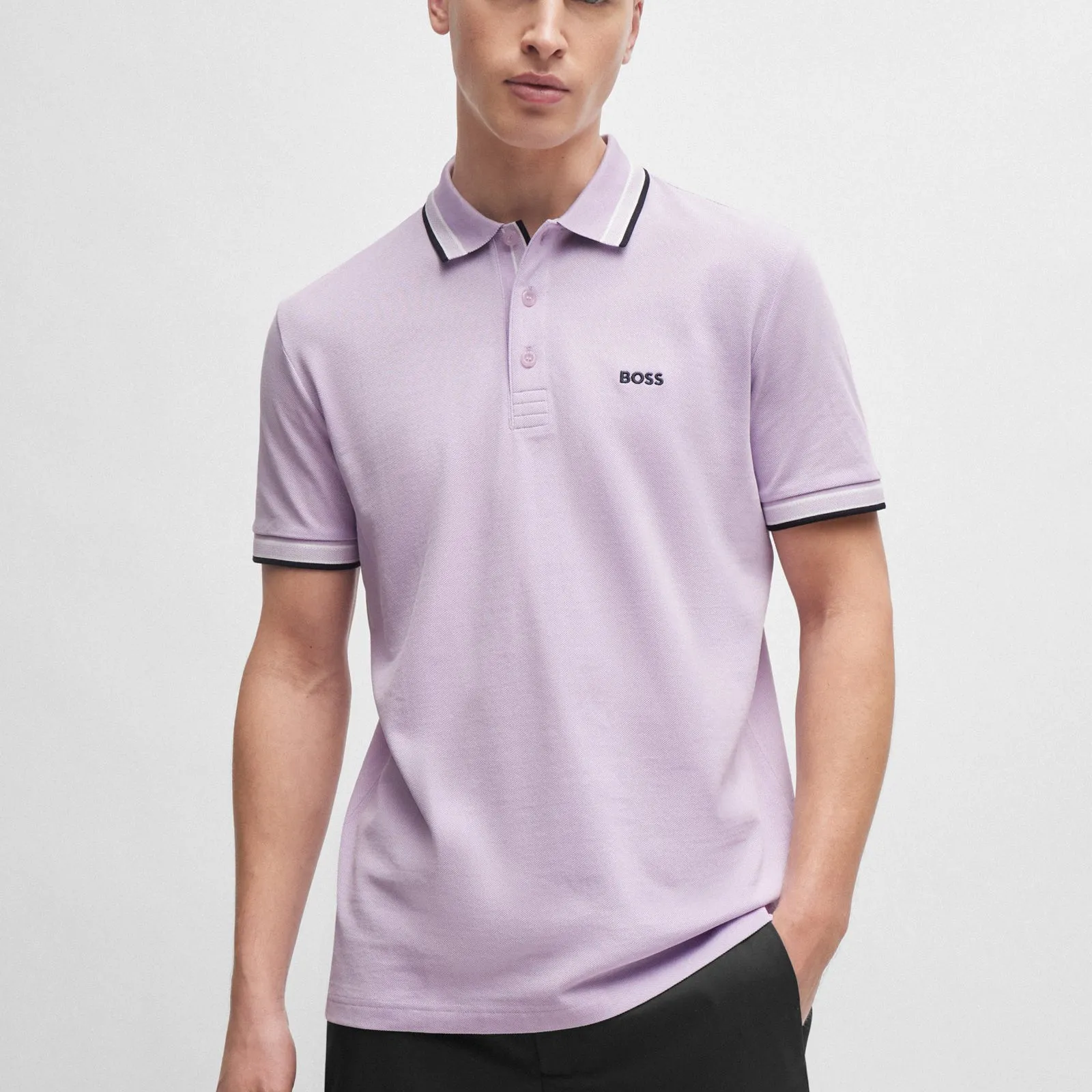 Hugo Boss Paddy Polo Shirt Purple