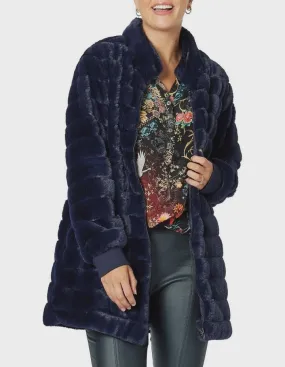 HV Princess Midnight Faux Fur Jacket