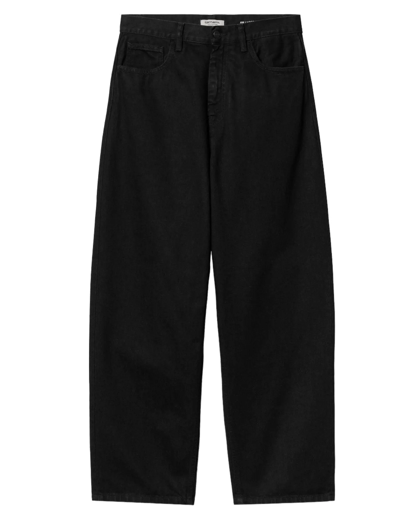 Jeans woman I031918 8902 BRANDON BLACK RINSED CARHARTT WIP