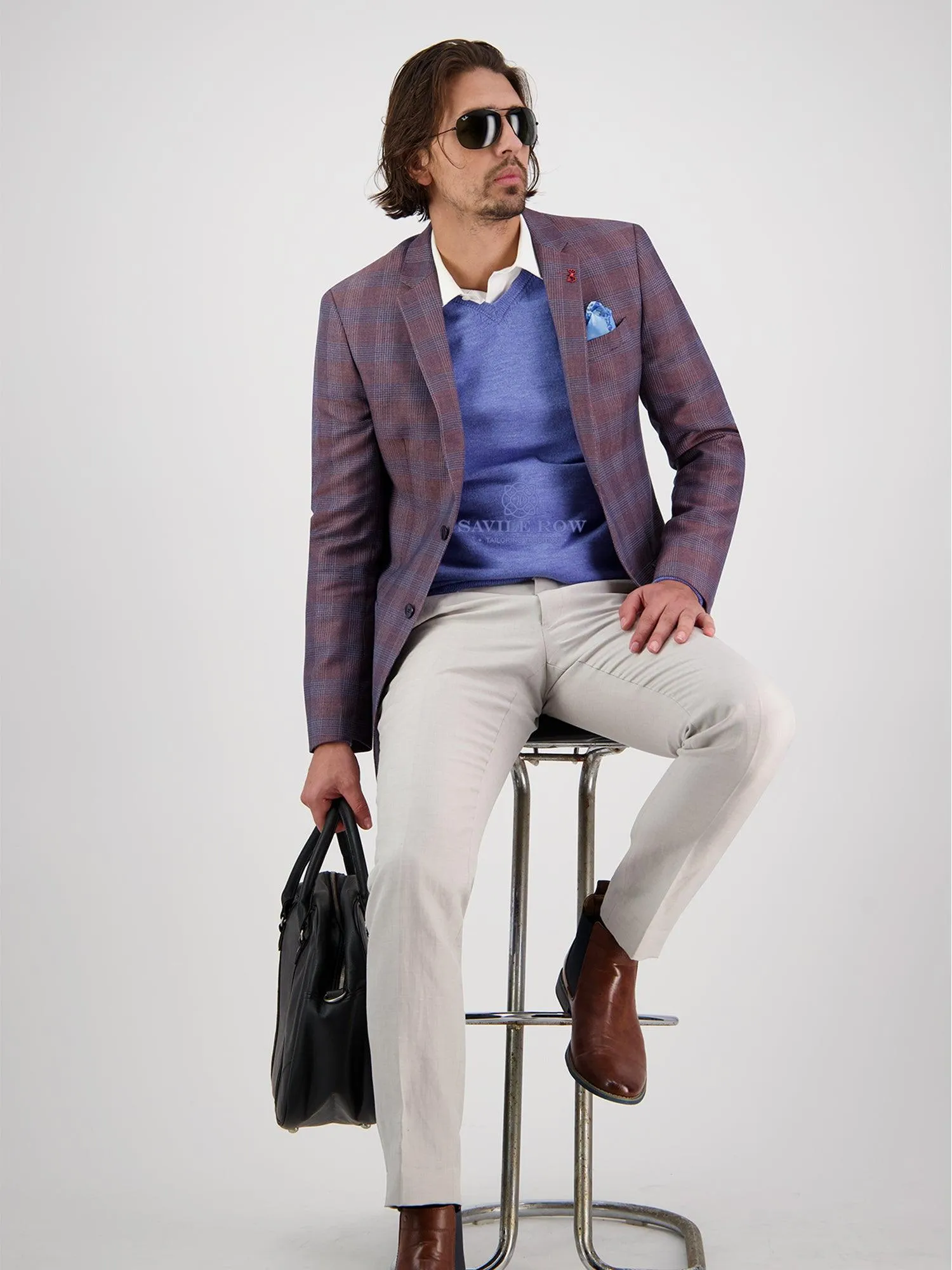 JW14-Abram 100% Wool Sports Coat