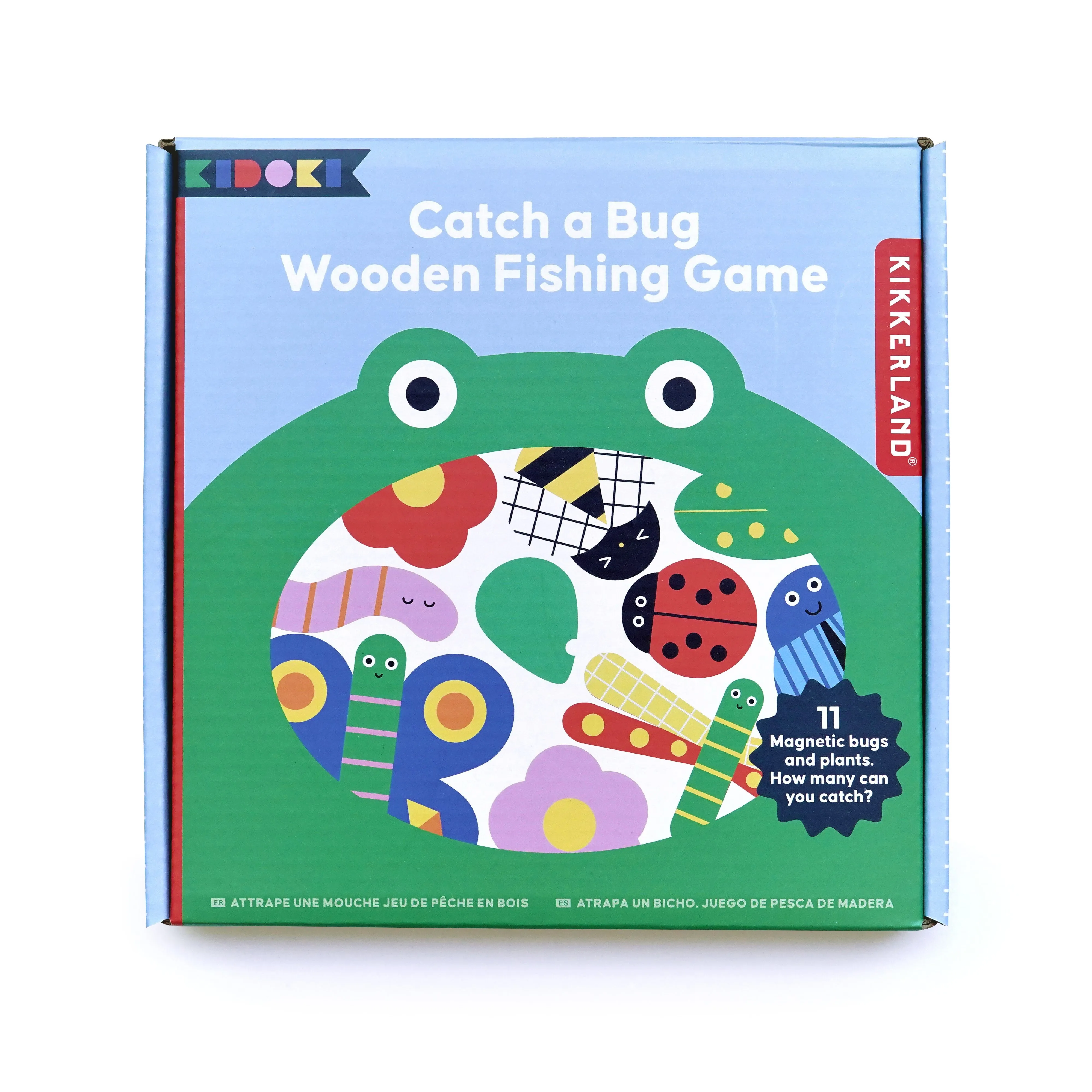 Kidoki Catch a Bug Wooden Fishing Game