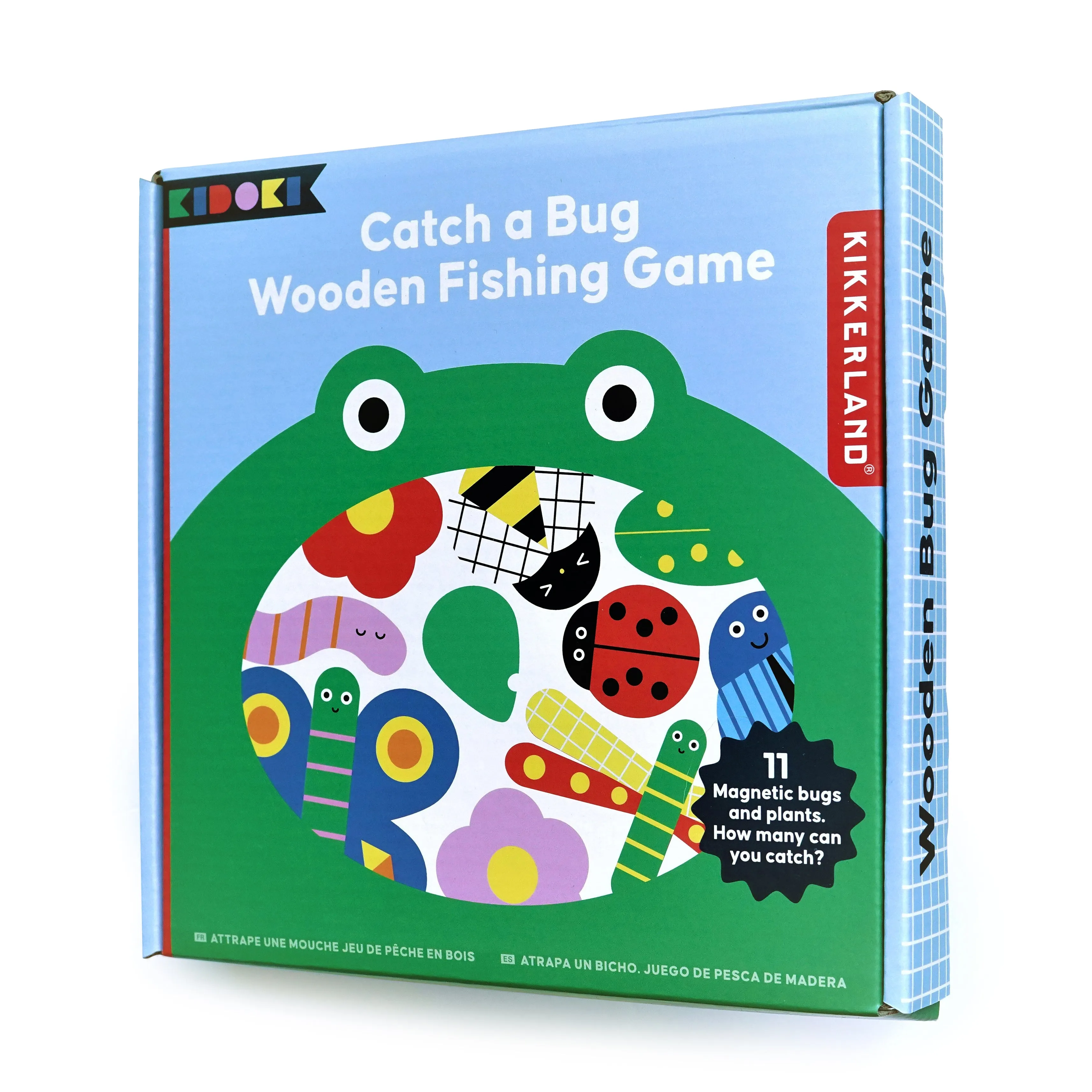 Kidoki Catch a Bug Wooden Fishing Game