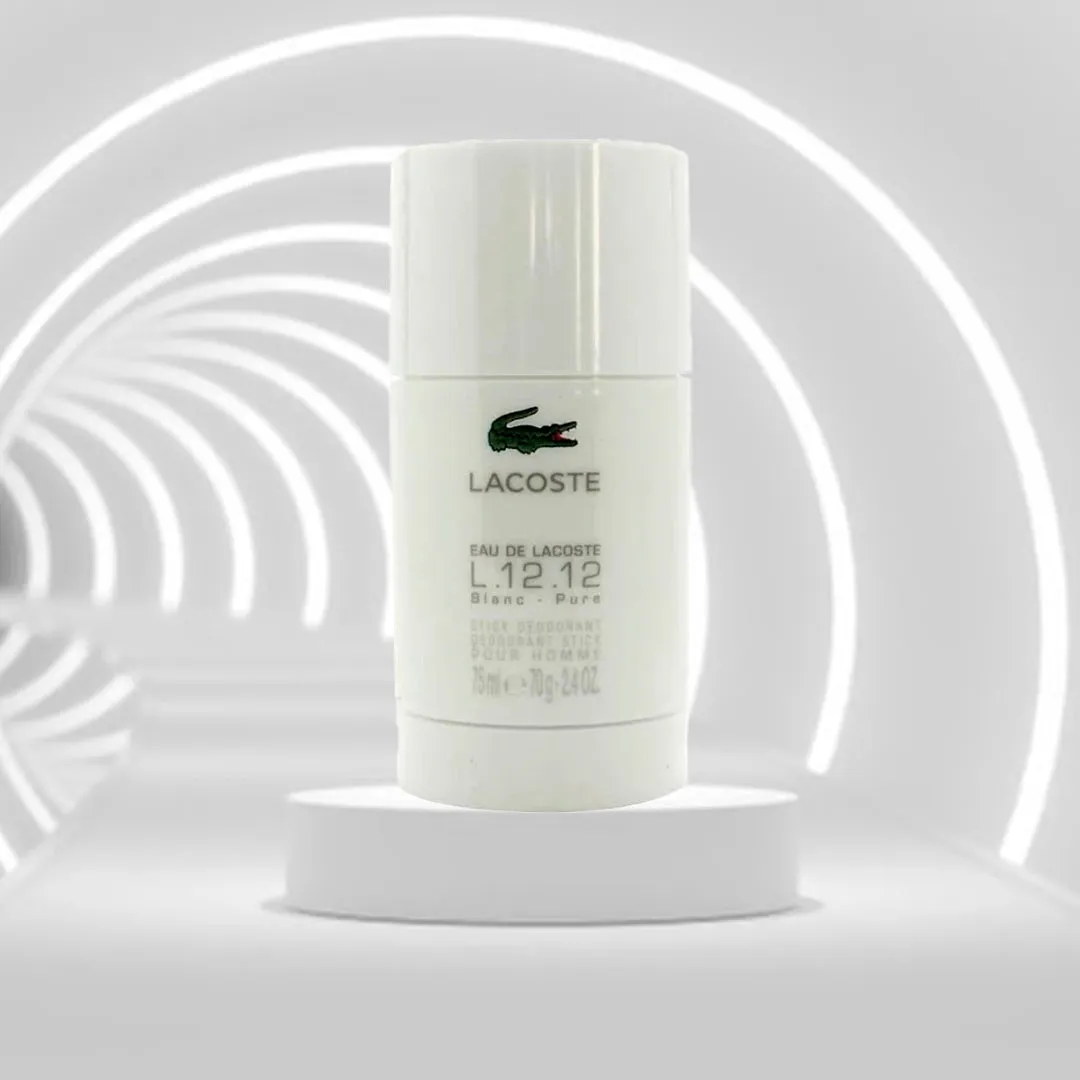 Lacoste Eau De Lacoste L.12.12 Blanc Deodorant Stick For Men