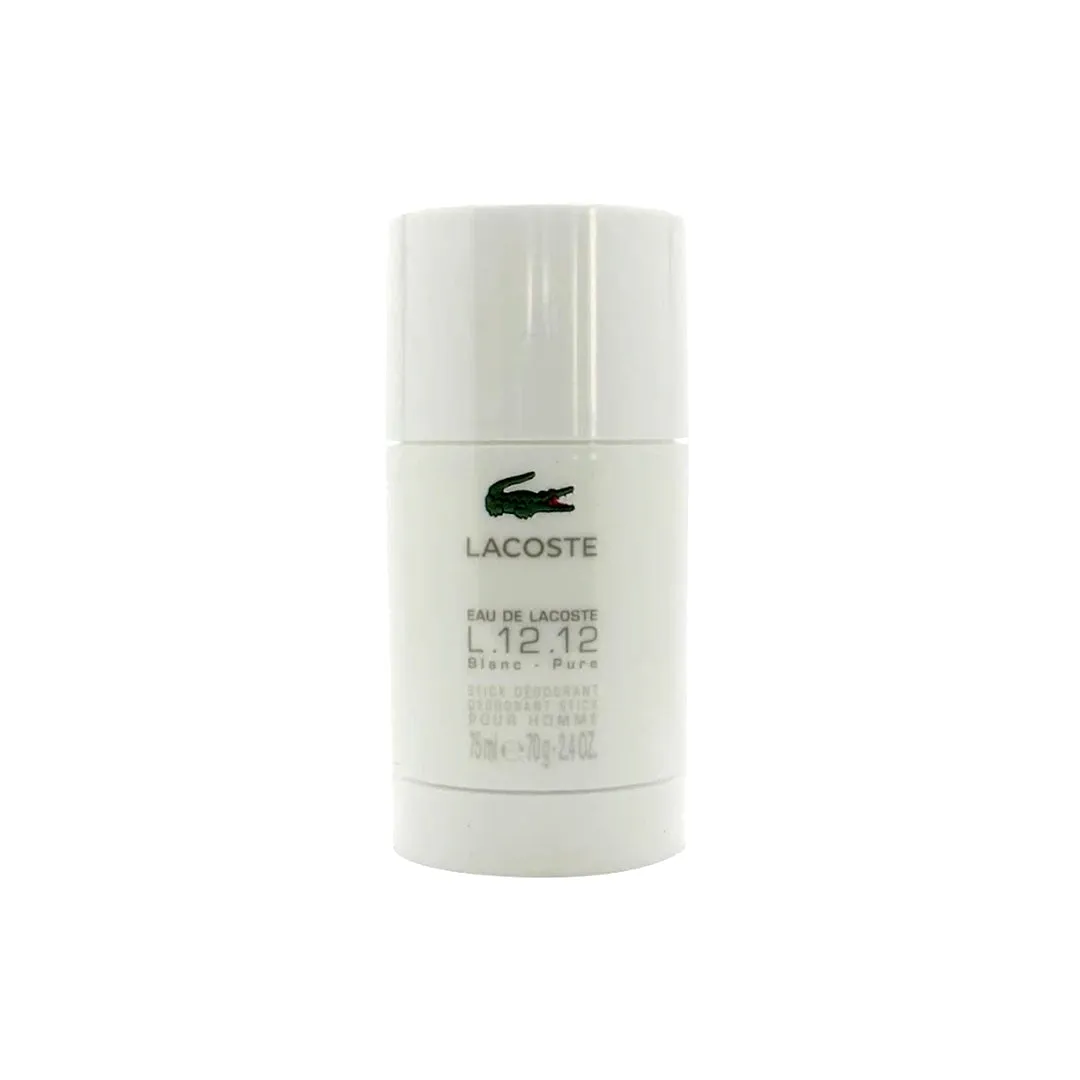 Lacoste Eau De Lacoste L.12.12 Blanc Deodorant Stick For Men