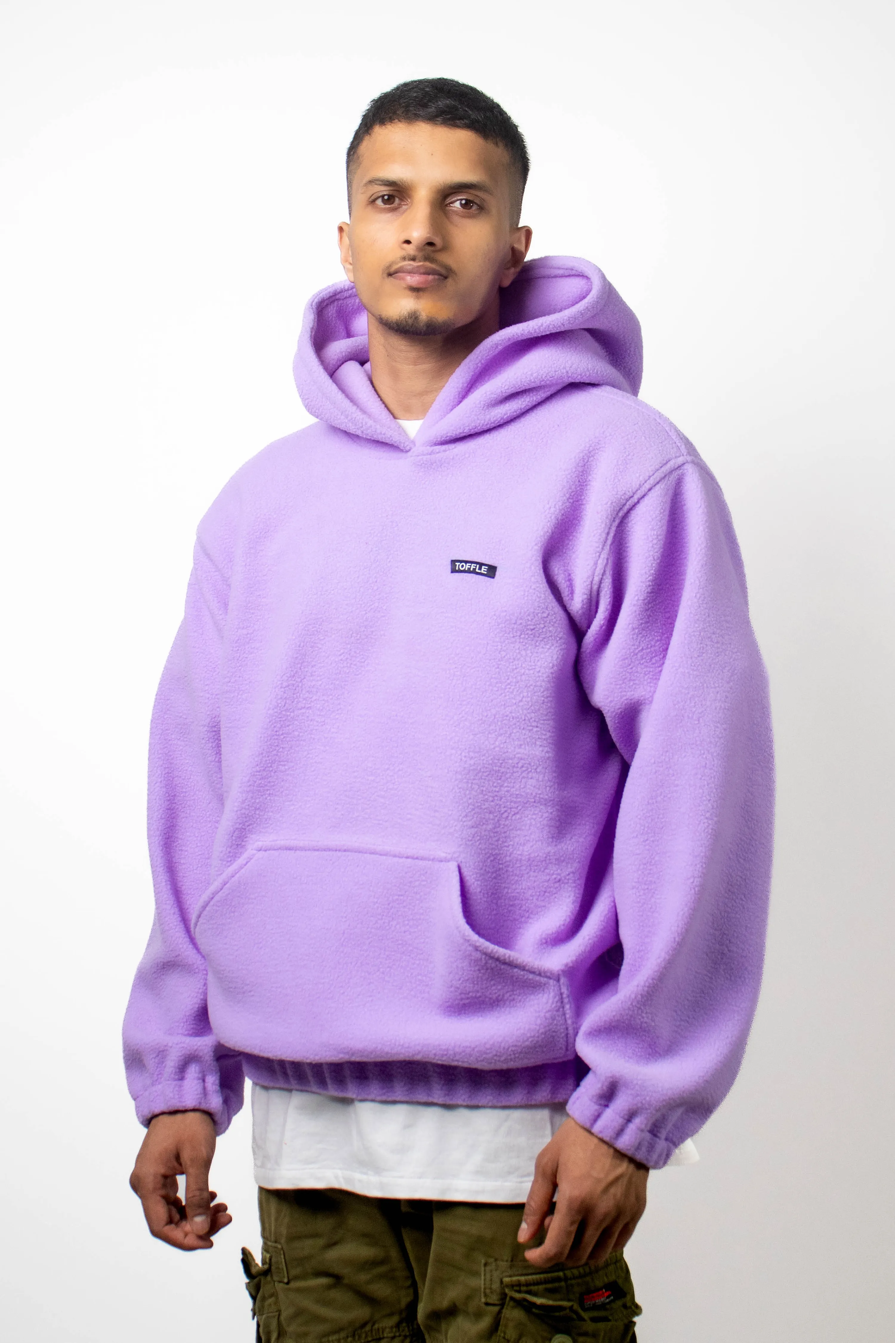 Lavender Polar Fleece Hoodie