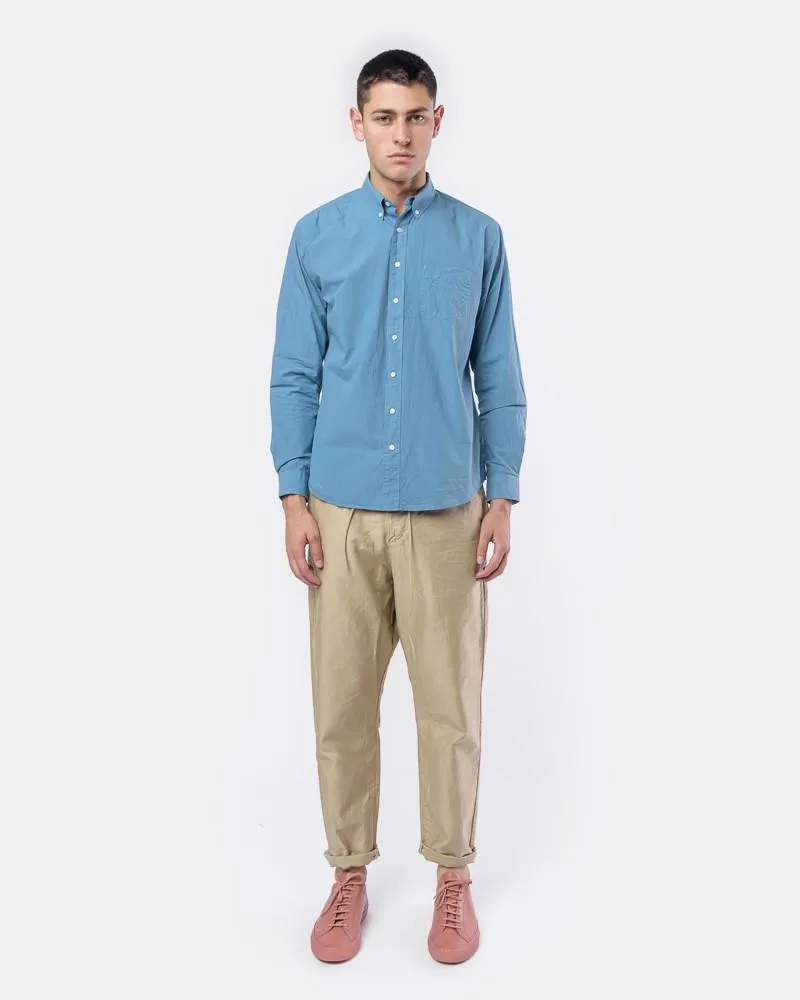 Leisure Poplin One in Denim Blue