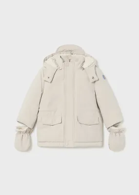 Mayoral 2467 011 - Gypsum Parka Coat