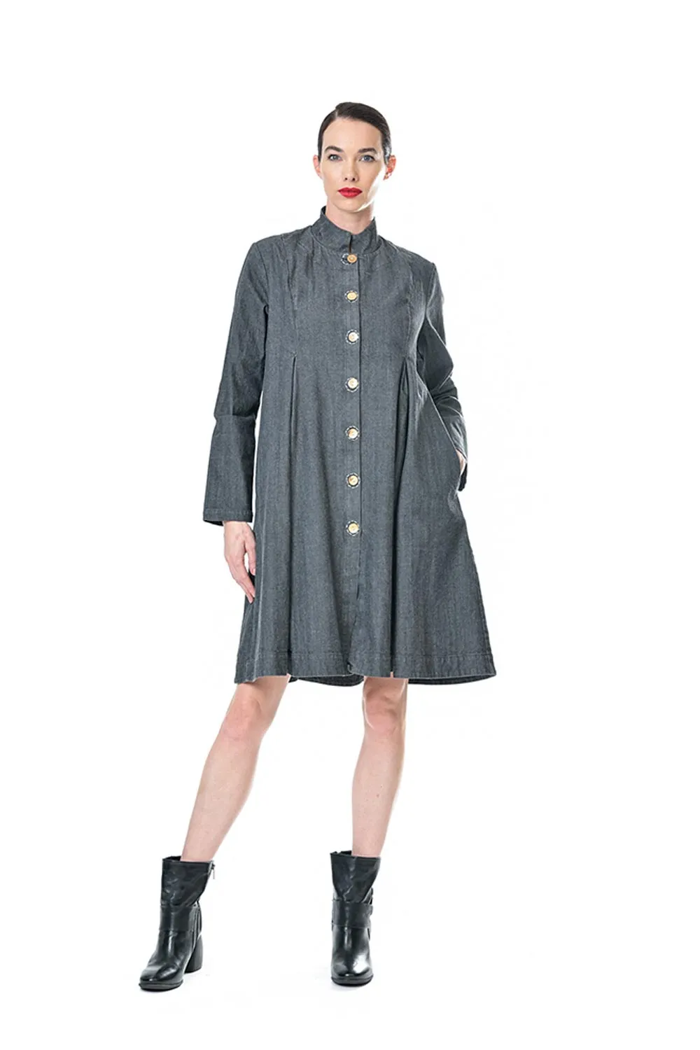 Megan Salmon - M7002 Darcy Hamlet Coat