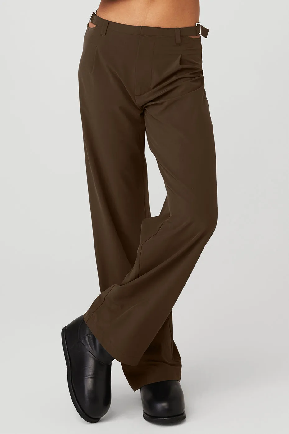 Mid-Rise Showdown Trouser - Espresso