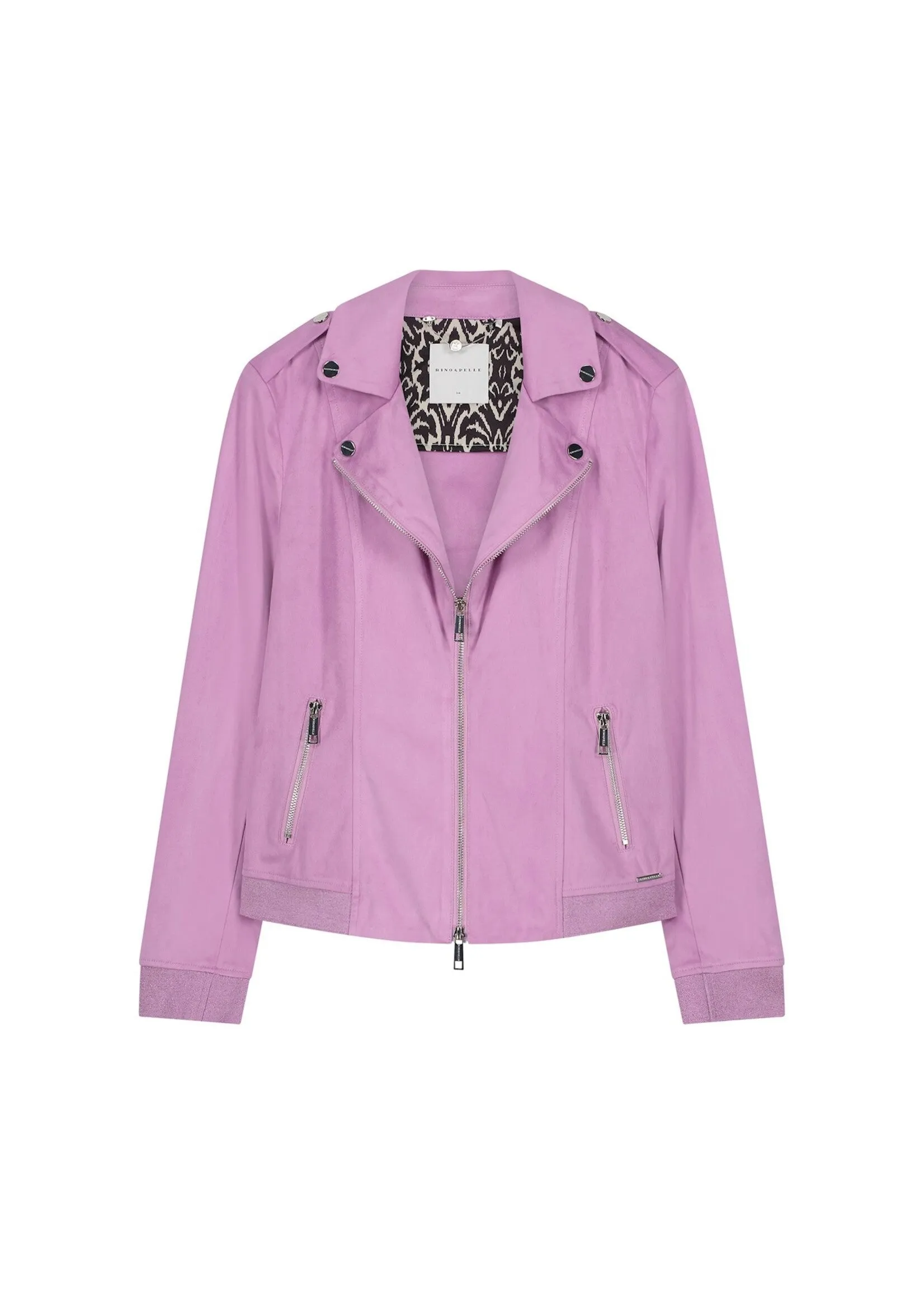 Mosha biker jacket purple