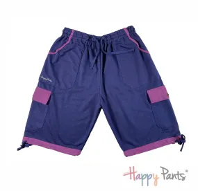 Mulberry Daze Purple Long Shorts