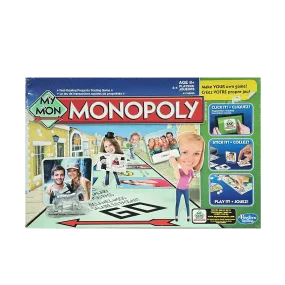 My Mon Monopoly Board Game, French and English