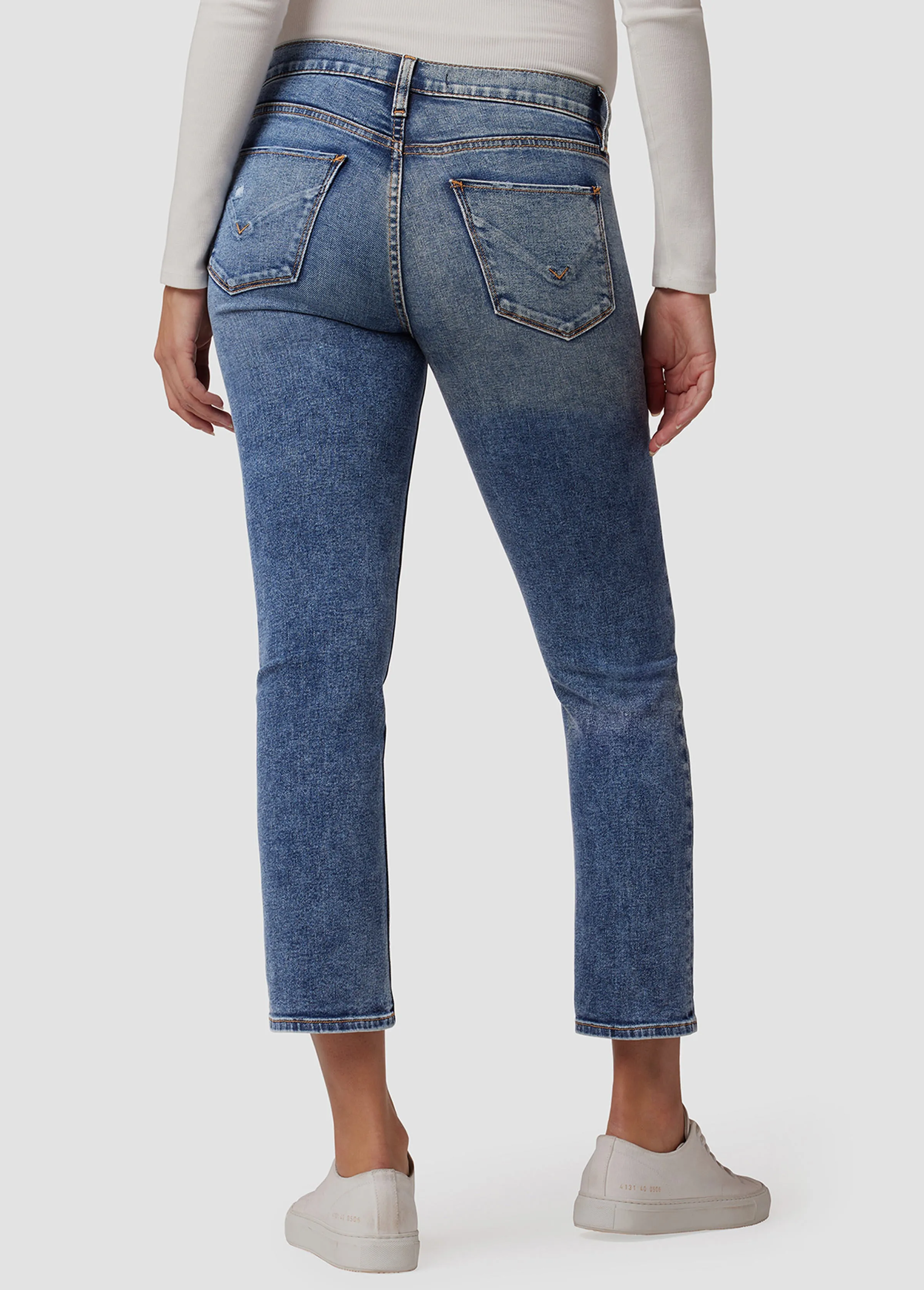 Nico Straight Ankle Maternity Jeans