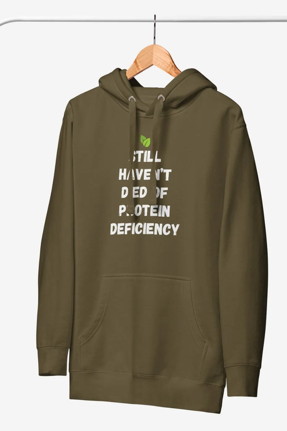 No Protein Deficiency Unisex Premium Hoodie