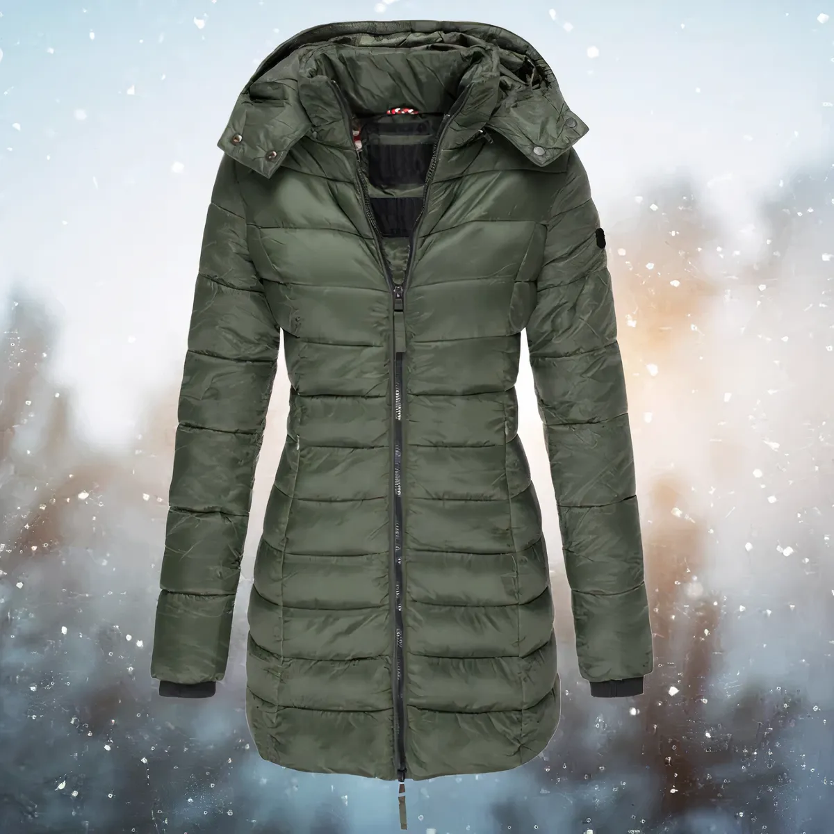 Nova Coat- Parka con cappuccio per donna