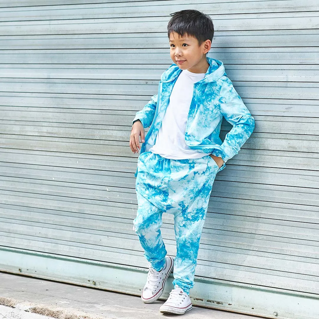 One Of A Kind Kids Harem Pants (Blu)