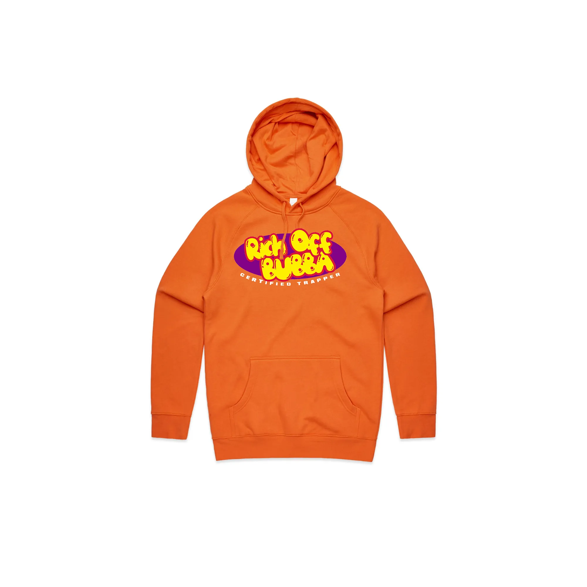 Orange Rich Off Bubba Hoodie