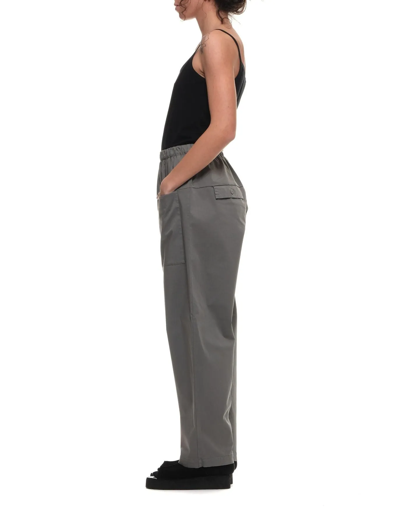 Pants for woman CFDTRWO242 12 GREY TRANSIT