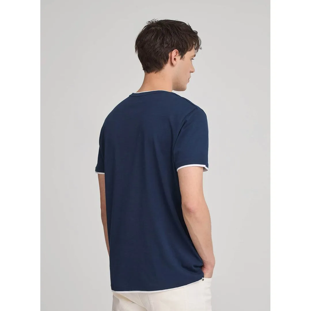 Plain Doubled T-Shirt